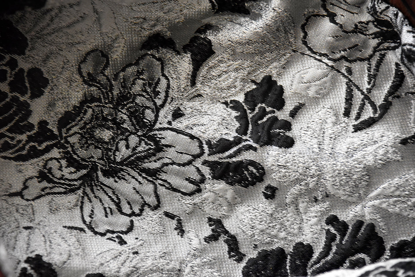 The East-West Handbag — Dark Chocolate 'Big Crocodile'