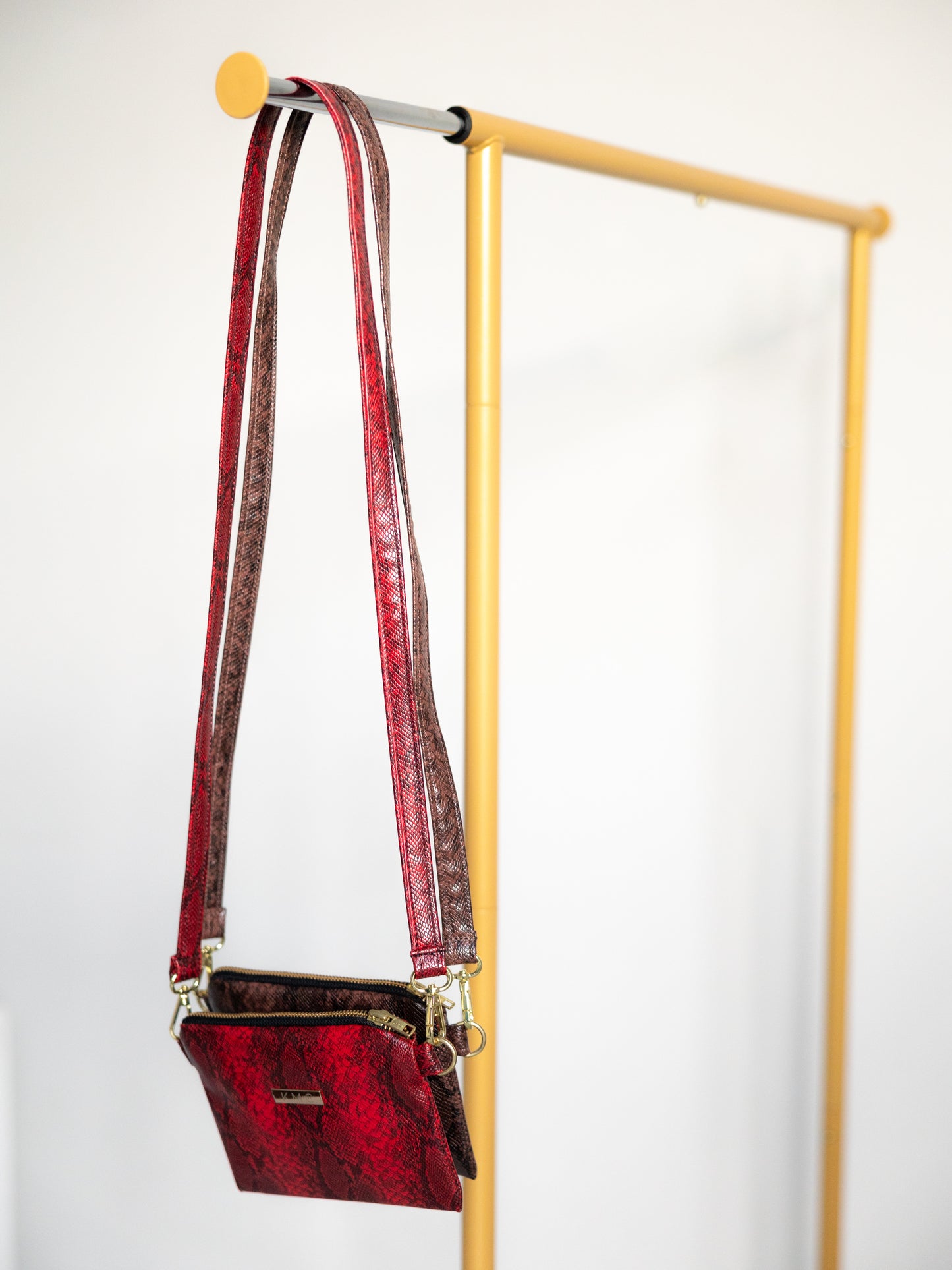 The Mini Crossbody — Cherry