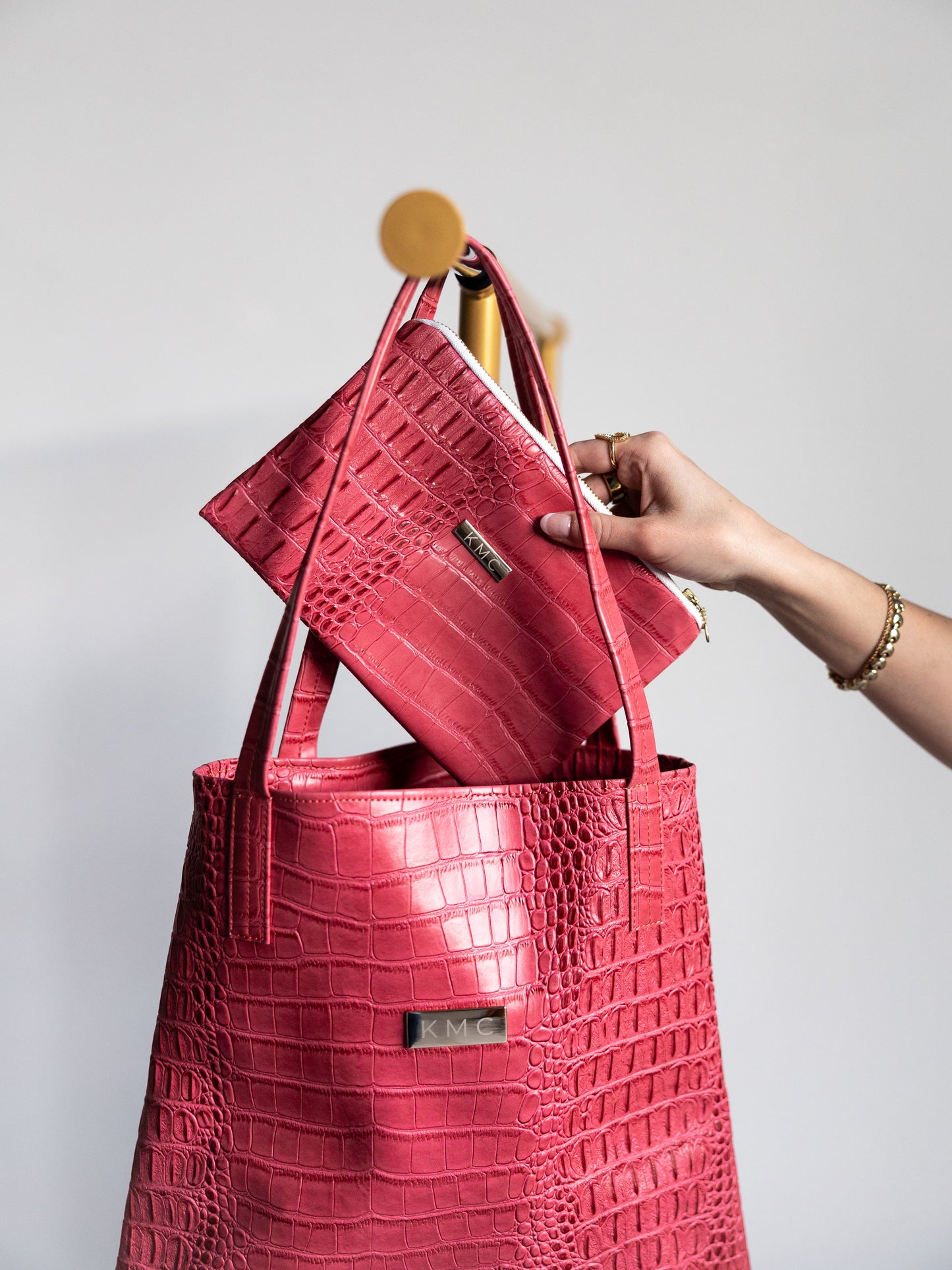 The North-South Tote — Poppy 'Big Crocodile'