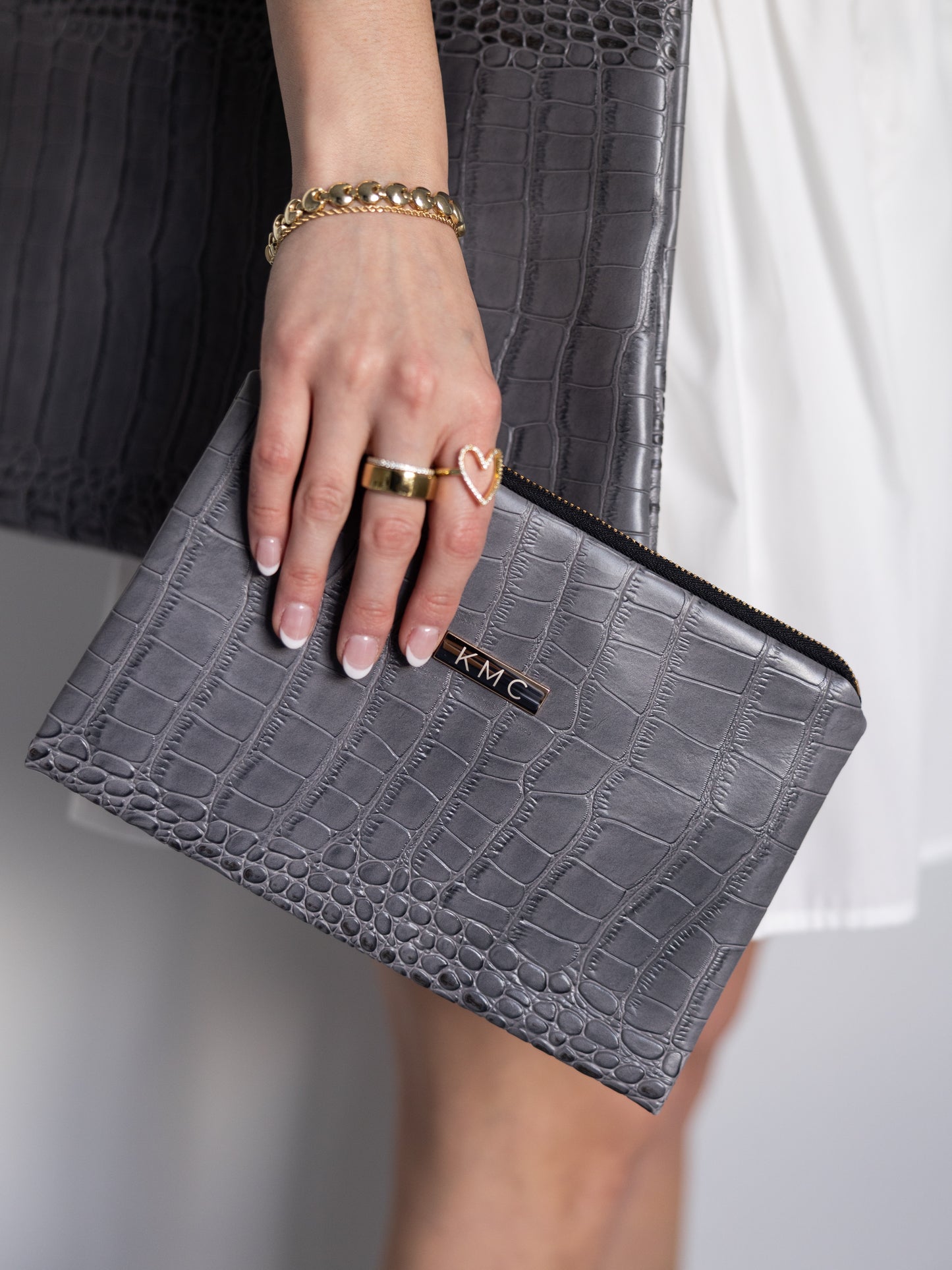 The Essential Clutch — Licorice 'Crocodile'