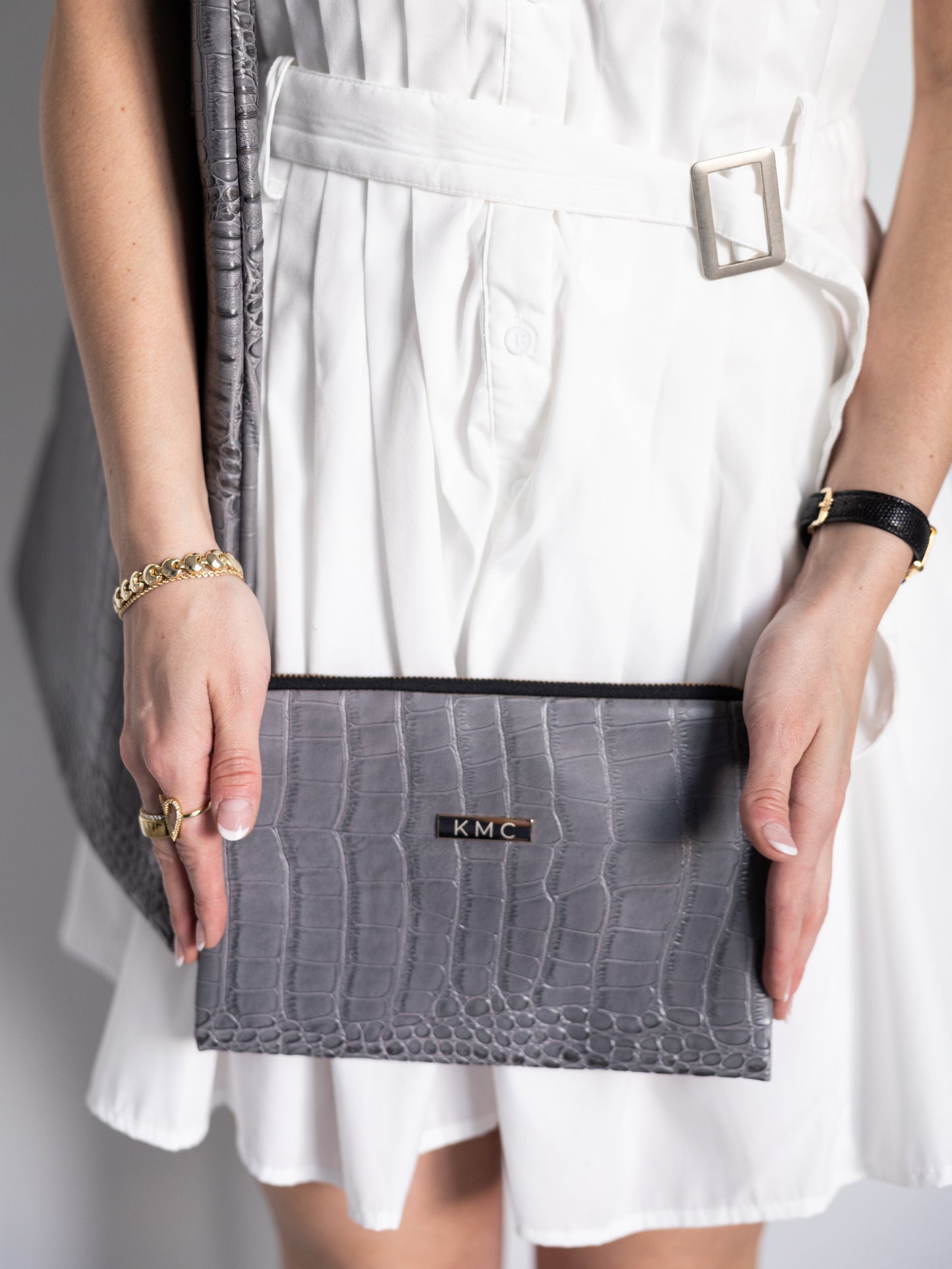The Essential Clutch — Licorice 'Crocodile'